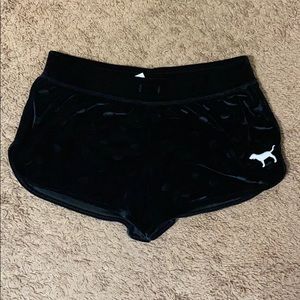 Black PINK Pajama Shorts